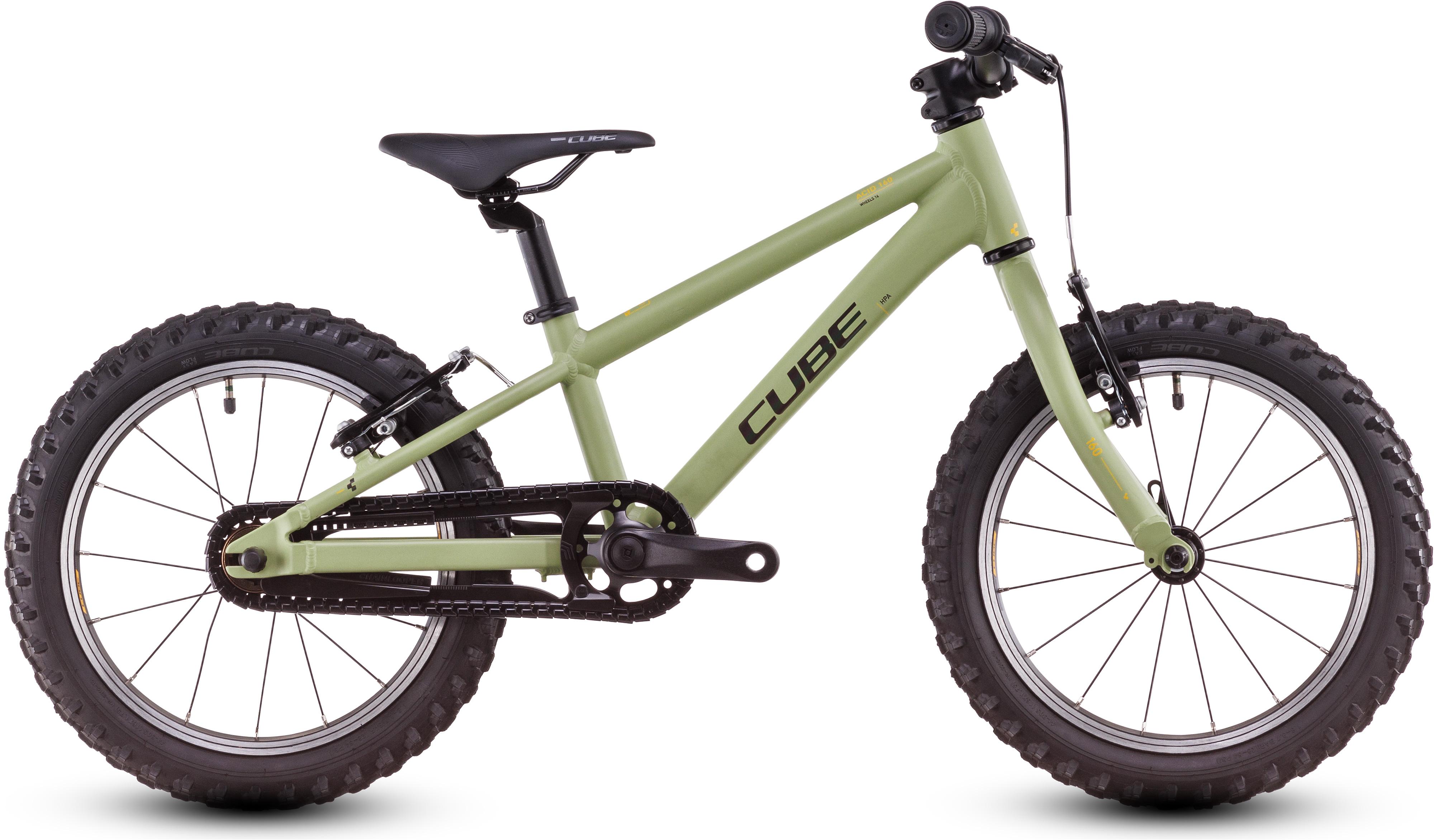 Vélo enfant Cube acid 160 lightolive´n´orange